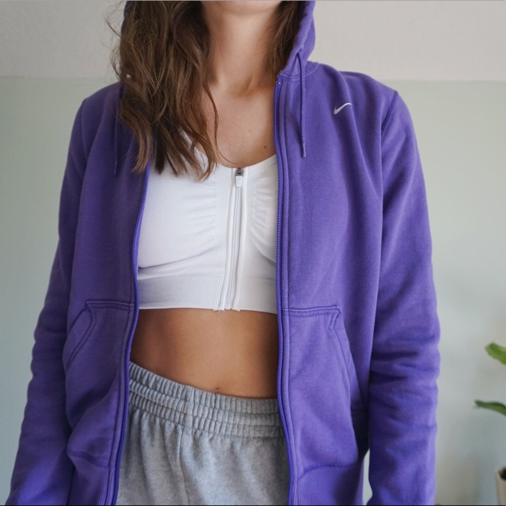 Royal Purple Nike Athletic Jacket